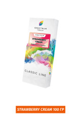 Табак Spectrum 100 гр - Strawberry Cream (Клубника со сливками)