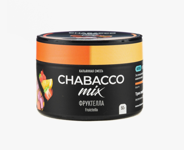 Бестабачная смесь Chabacco Mix 50g - Fruictella (Фруктелла)