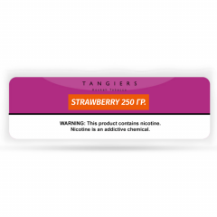 Табак Tangiers 250 гр - Strawberry -3- (F-line - фиол.)