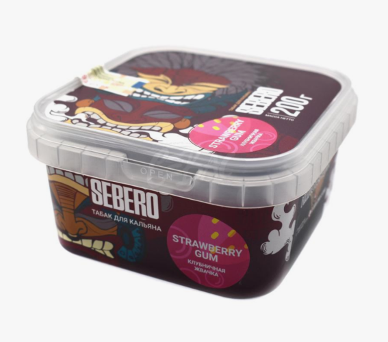 Табак Sebero 200 гр - Strawberry Gum (Клубничная жвачка)