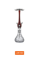 Кальян Wookah Lumi Red (светящийся в темноте) (Шахта)