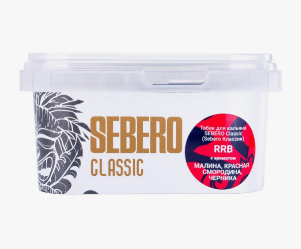 Табак Sebero 200 гр - RRB (Малина Красная Смородина Черника)