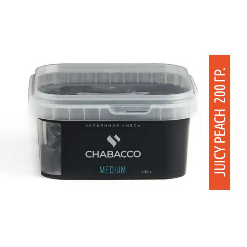 Бестабачная смесь Chabacco Hard 100 гр - Juicy Peach