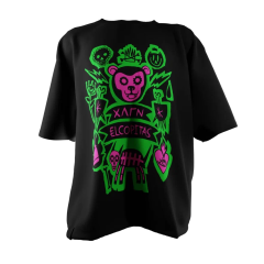 Футболка ХУЛИГАН х ЭЛЬКАПИТОС (Неон) - XL