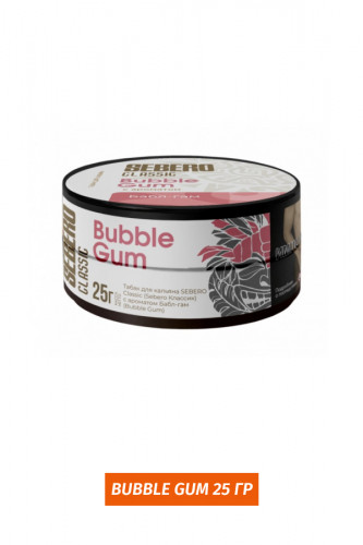Табак Sebero 25 гр - Бабл гам (Bubble Gum)