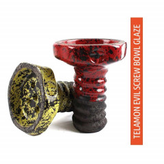 Чаша для кальяна Telamon Evil Screw Bowl Glaze