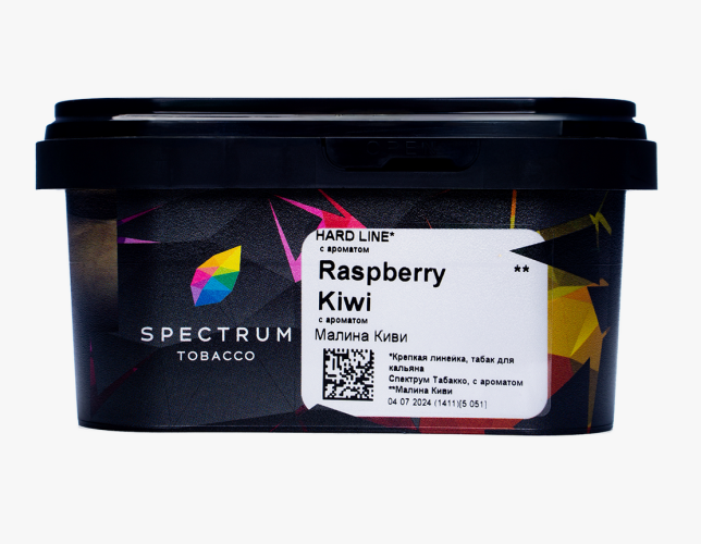 Табак Spectrum H 200 гр - Raspberry Kiwi (Малина Киви)