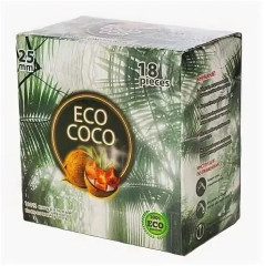 Уголь Eco Coco 250г (18 шт)