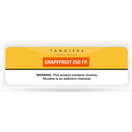 Табак Tangiers 250 гр - Grapefruit -95- (Noir)