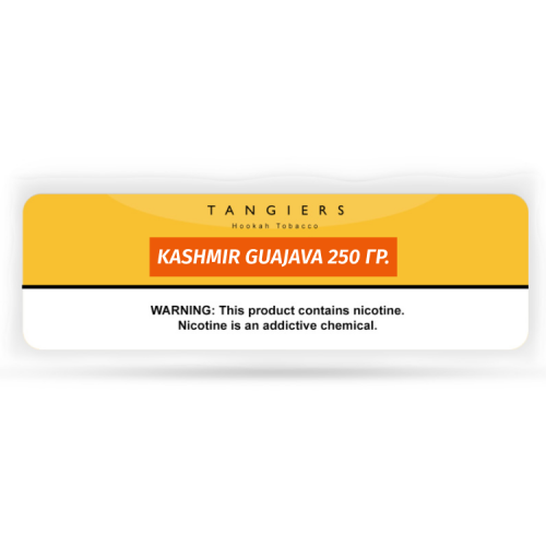 Табак Tangiers 250 гр - Kashmir Guajava -70- (Noir Желт)