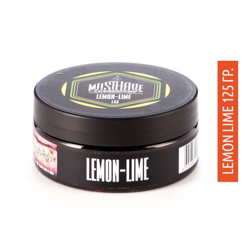 Табак Must Have 125 гр - Lemon-lime