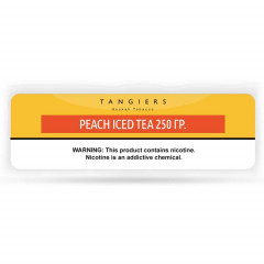 Табак Tangiers 250 гр - Peach Iced Tea -90- (Noir Желт)
