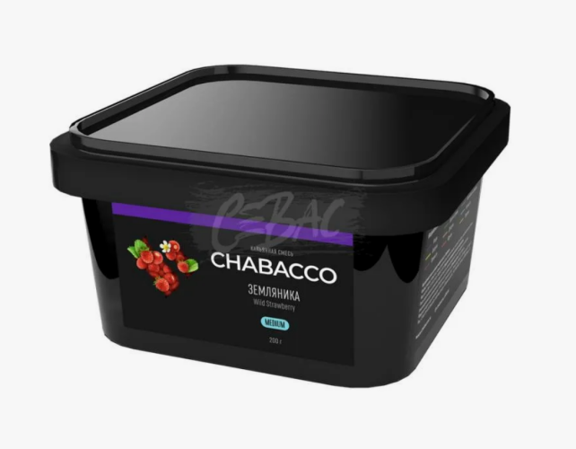 Бестабачная смесь Chabacco Medium 200g - Wild Strawberry (Земляника)