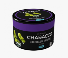 Бестабачная смесь Chabacco Medium 50g - Ice Grape (освежающий виноград)