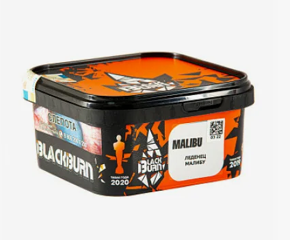 Табак Black Burn 200 гр - Malibu