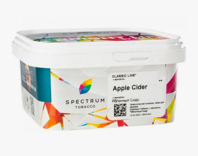 Табак Spectrum 200 гр - Apple Cider (Яблочный Сидр)
