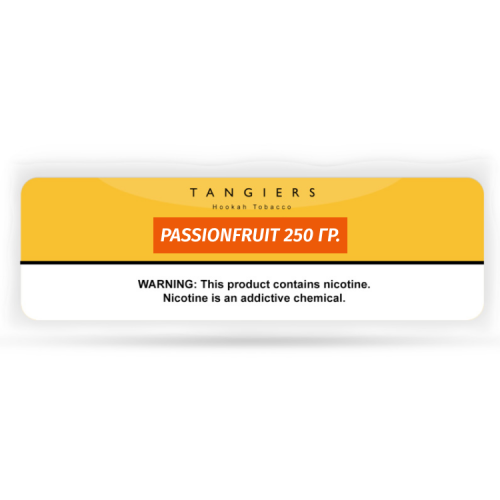 Табак Tangiers 250 гр - Passionfruit -69- (Noir Желт)