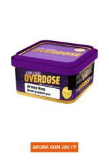 Табак Overdose 200g - Arome Rum (Виноградный Ром)