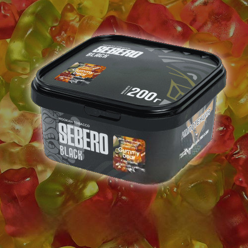 Табак Sebero Black 200 гр - Gummy Bear (Мармеладные мишки)