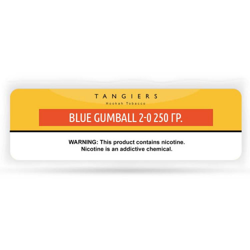 Табак Tangiers 250 гр - Blue Gumball 2.0 -65- (Noir)