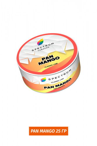 Табак Spectrum 25 гр - Pan Mango (Манго со специями и холодком)