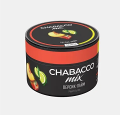 Бестабачная смесь Chabacco Mix 50гр - Peach Lime (Персик-лайм)