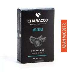 Бестабачная смесь Chabacco Mix 50гр - Asian Mix(Фрукты и цитрусы с травянистыми нотами)