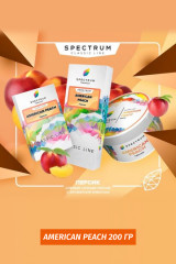 Табак Spectrum 200 гр - American Peach (Персик)