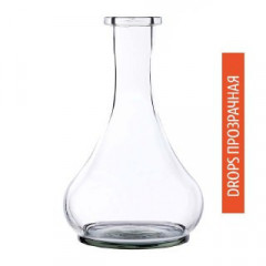 Колба для кальяна Drops прозрачная