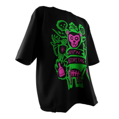 Футболка ХУЛИГАН х ЭЛЬКАПИТОС (Неон) - L