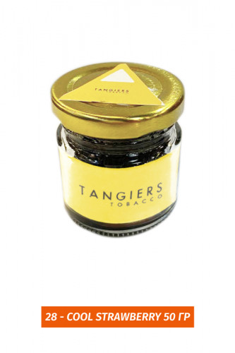 Табак для кальяна Tangiers 50 гр -28- Cool Strawberry (Noir)
