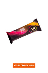 Уголь Crown 25мм (батончик 12шт)
