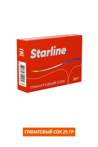 Starline 25 гр - Гранатовый сок