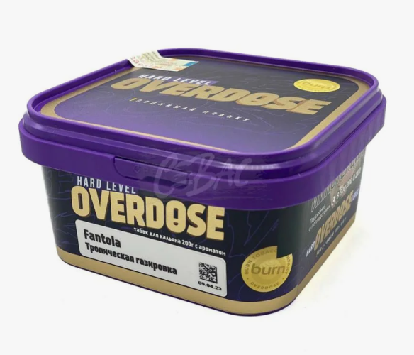 Табак Overdose 200g - Fantola (Тропическая Газировка)