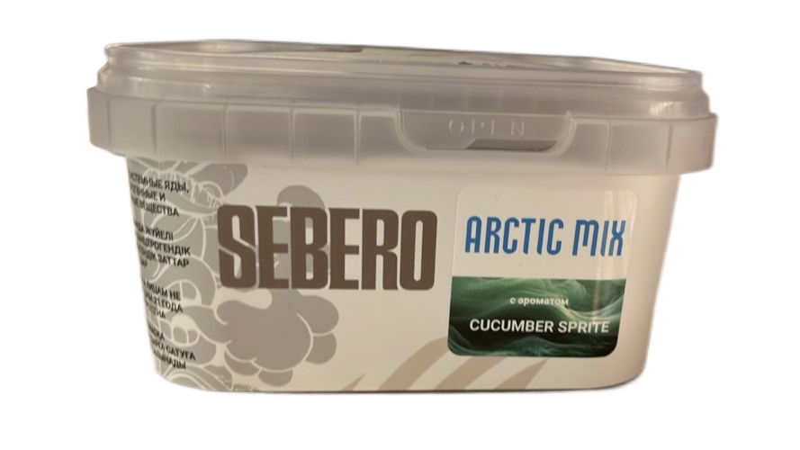 Табак Sebero Arctic Mix 200 гр - Cucumber Sprite (Фгурец Лайм)