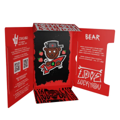 Табак Хулиган Hooligan HARD 200g - Bear (Клубника с Елкой)