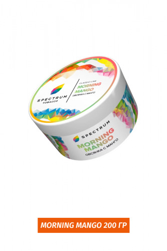 Табак Spectrum 200 гр - Morning Mango (Овсянка с манго)